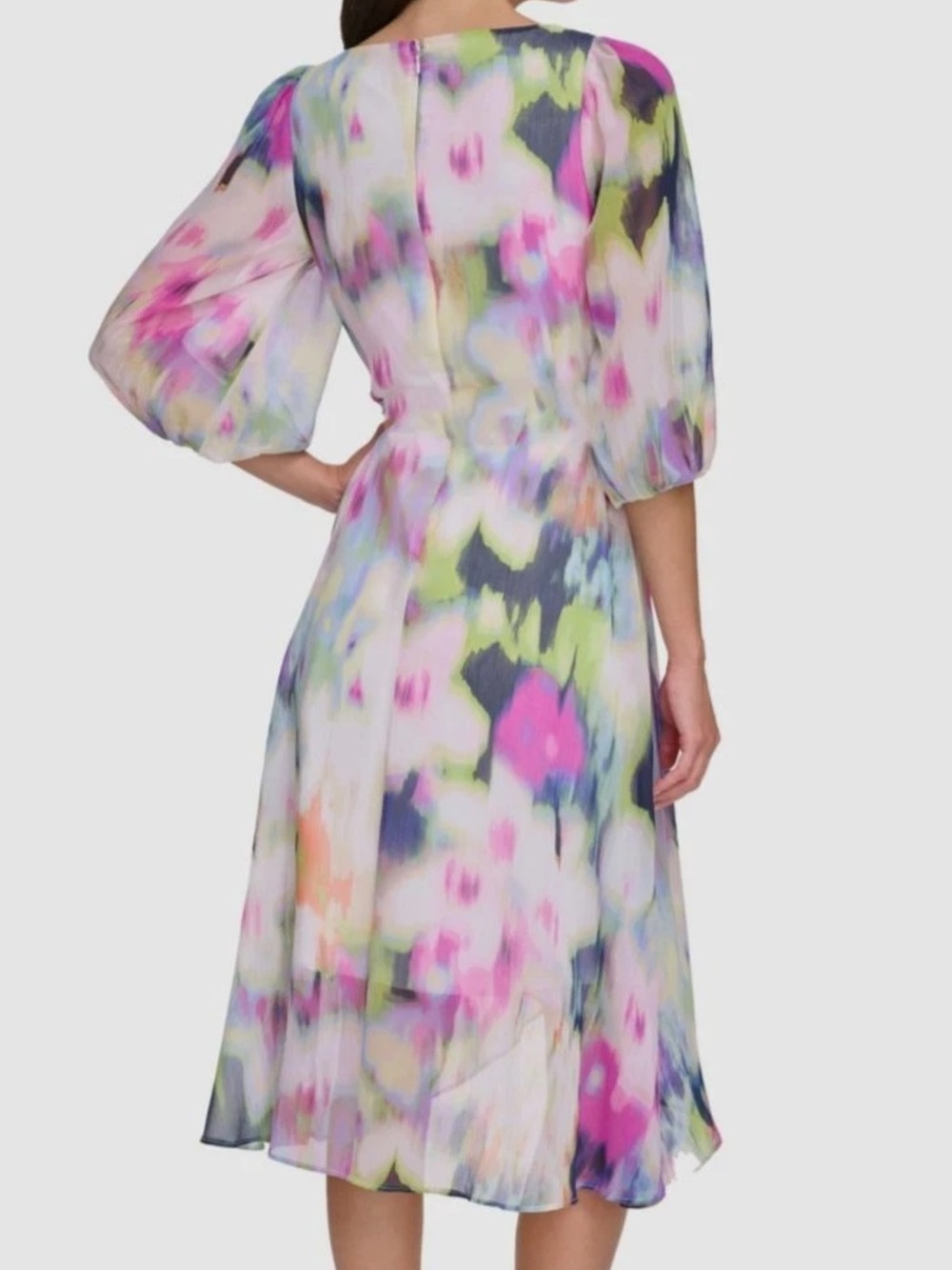 DKNY White and Pink Dress - Picture 6 of 15